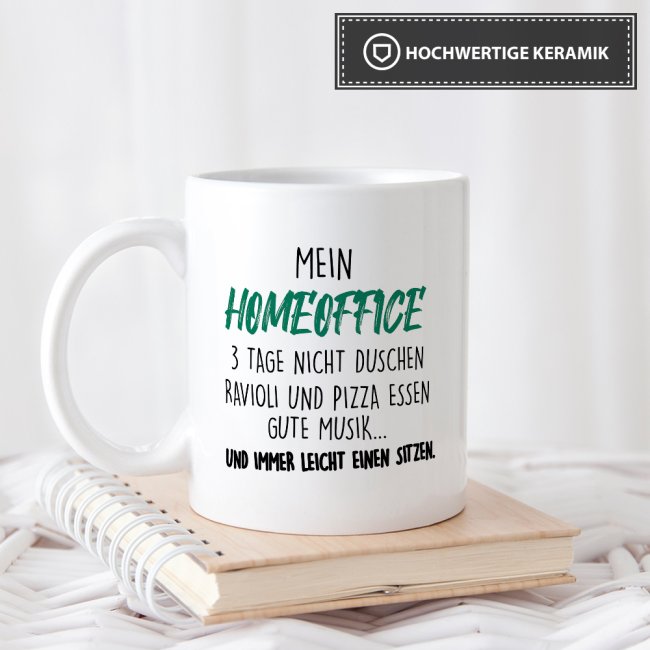 Lustige Home Office Tasse mit Spruch TASSENDRUCK, 11,95