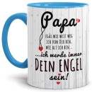 Lustige Tasse mit Spruch für Papa - Immer Dein Engel -...