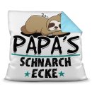 Kuschel-Kissen mit Spruch f&amp;uuml;r Papa - Papas...