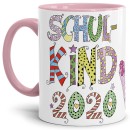 Tasse für Kinder zur Einschulung mit Spruch - Schulkind...