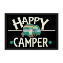 Camping Fußmatte mit lustigem Spruch - Happy Camper - 60...