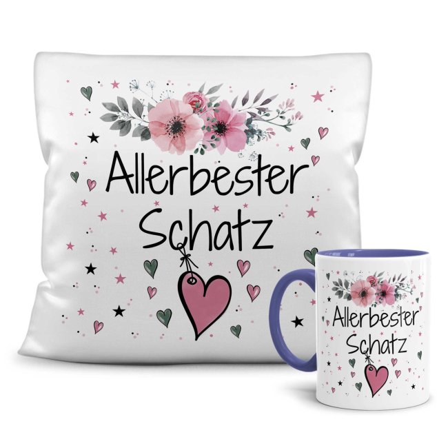 SUNNYCLUE Serviettenringe Mit Blumenmotiv - 8er Set In Rosa Mit Glasperlen
