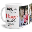Tasse - Gl&uuml;ck ist, eine Mama wie Dich zu haben - mit...