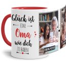 Tasse - Gl&uuml;ck ist, eine Oma wie Dich zu haben - mit...